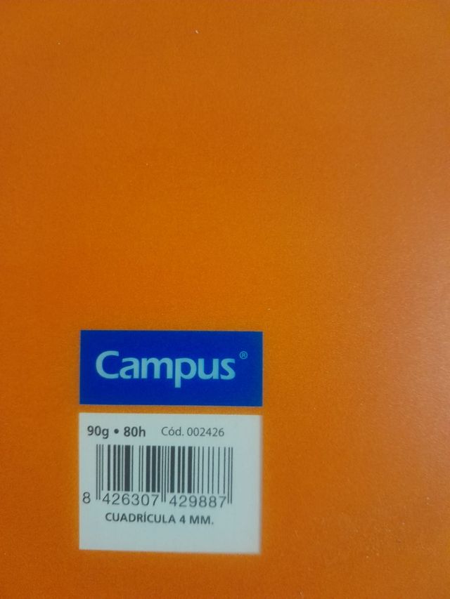 4 CUADERNOS( MATERIAL ESCOLAR)