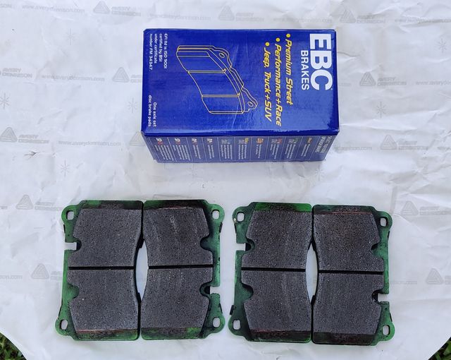 Pastilhas Calços EBC DP61922 Range Rover L322