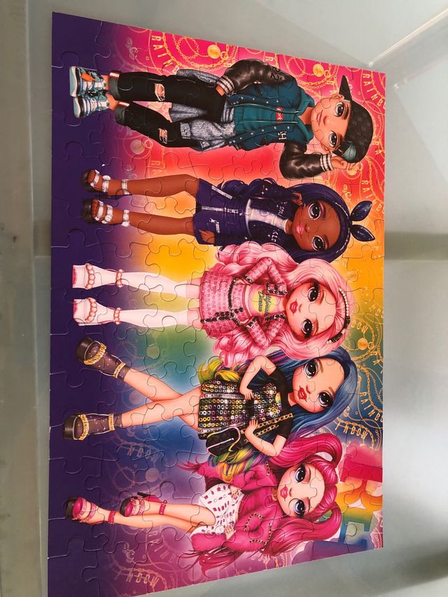 Puzzle Rainbow high