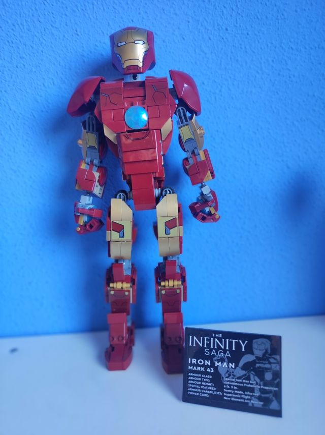 Lego iron man man 76206
