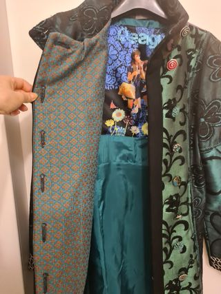 Cappottino patchwork Desigual