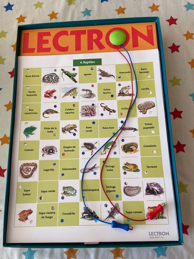 Juego Electron Animales del Mundo