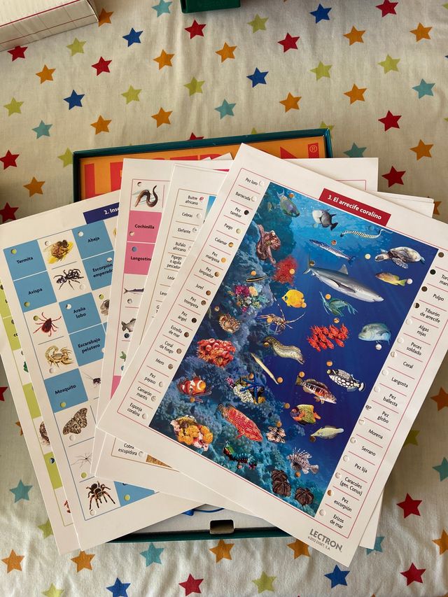 Juego Electron Animales del Mundo