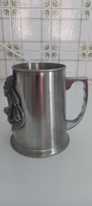 Jarra cerveza motera
