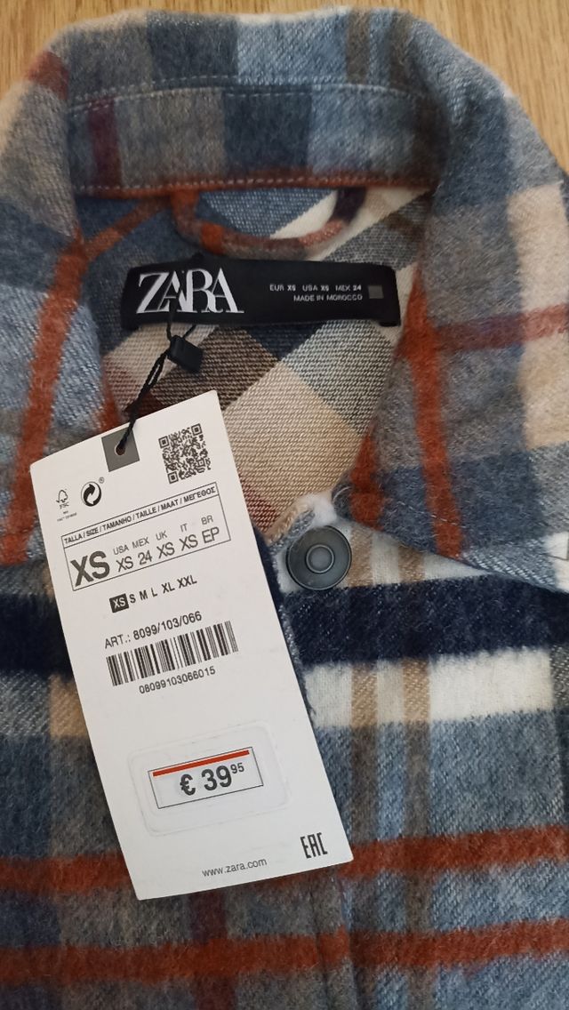 Sobrecamisa Zara