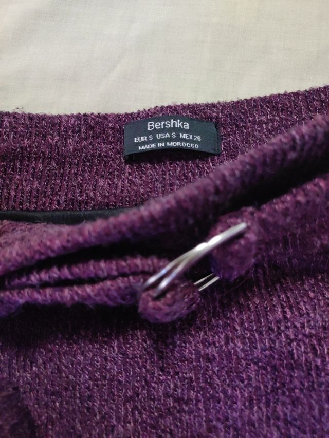 Bershka falda de punto 