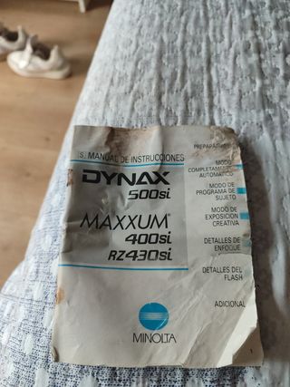Cámara fotos minolta DYNAX 500