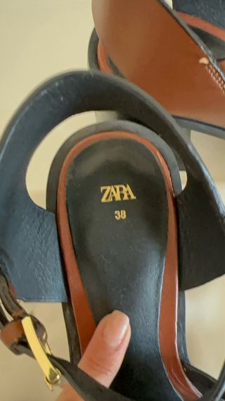 Zapatos Piel Zara 38 NUEVO