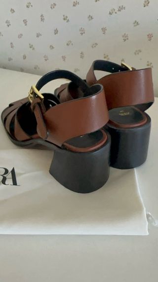 Zapatos Piel Zara 38 NUEVO