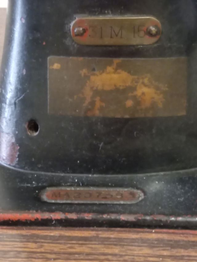 Antica macchina da cucire singer