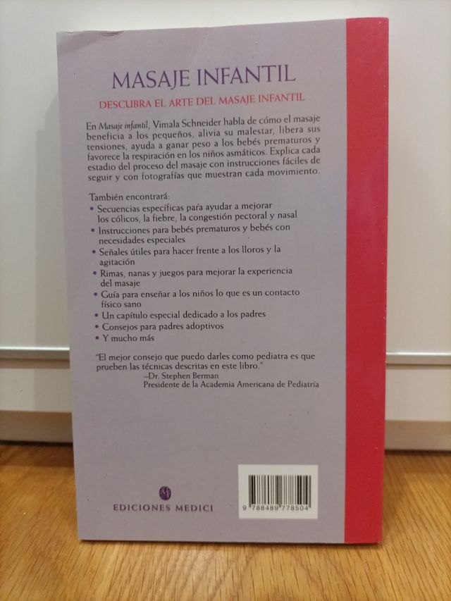 Masaje infantil Guia para los padres