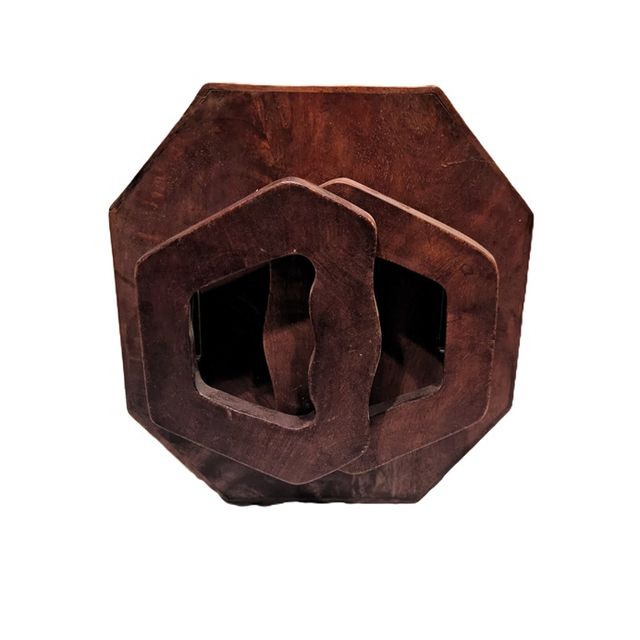 Soporte de madera para vaso, libro etc..