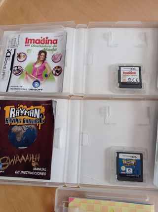 4 JUEGOS DE NINTENDO DS.