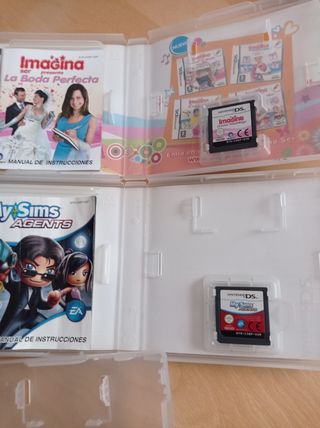 4 JUEGOS DE NINTENDO DS.