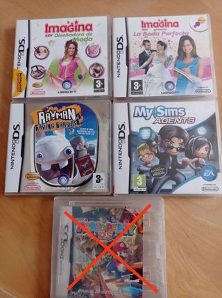 4 JUEGOS DE NINTENDO DS.
