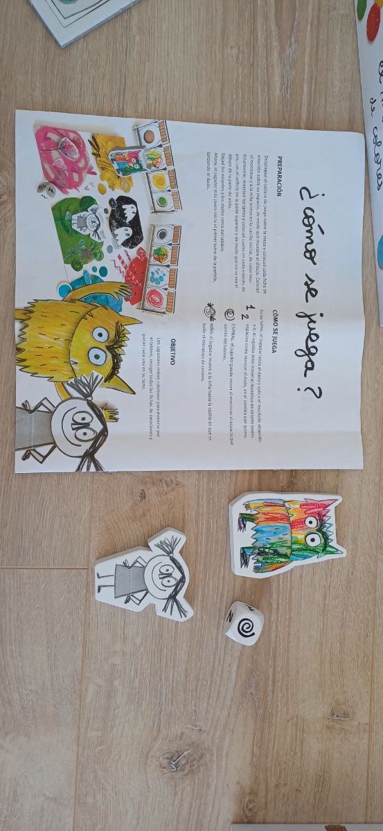 Juego Monstruo de colores