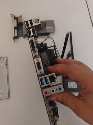 Lote de placa base+ram+procesador 