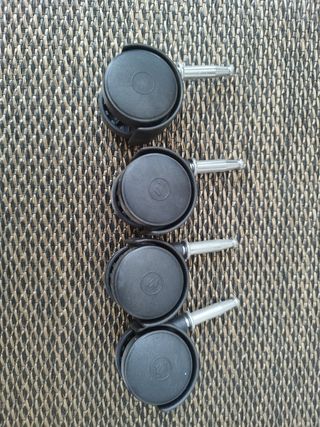 Ruedas giratorias de silla de oficina