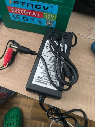 Batería litio con cargador