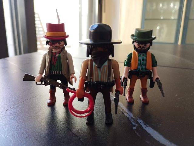 3 Bandidos Playmobil