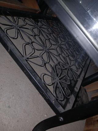 Mueble de cristal expositor.