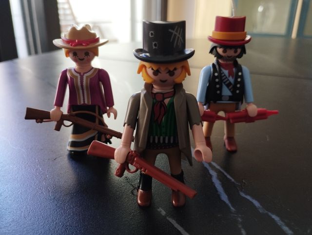3 Bandidos Playmobil