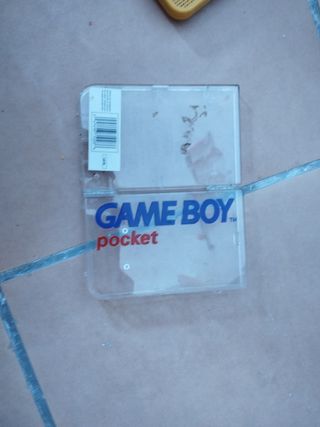 Game boy pocket amarilla con caja