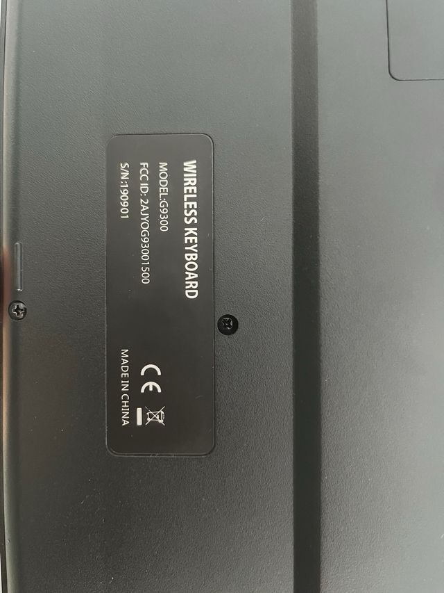 Teclado inalambrico pc usb