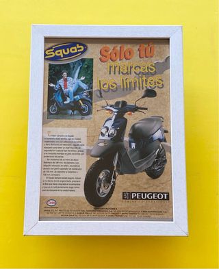 PEUGEOT SQUAB 50 cuadro manual coleccion catalogo