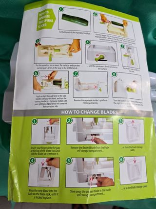 Cortador de verduras.