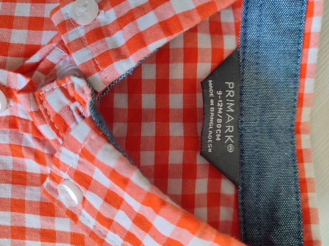Camisa bebé 