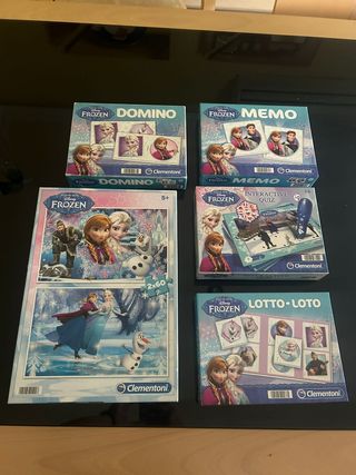 LOTE JUEGOS FROZEN 