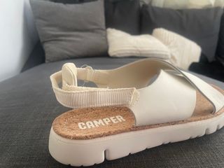 Sandalias piel camper mujer