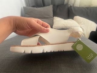 Sandalias piel camper mujer