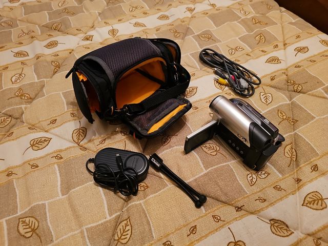 Videocámara Samsung mini disk