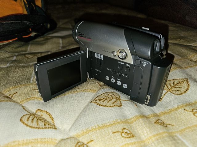 Videocámara Samsung mini disk
