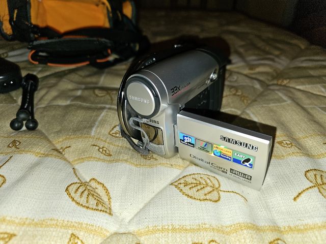 Videocámara Samsung mini disk