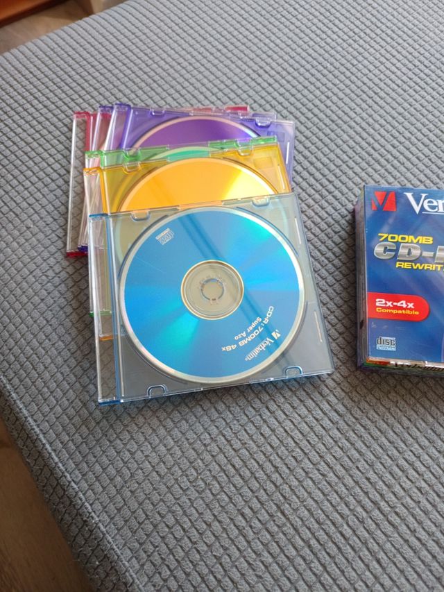 Lote CD re/grabable Verbatim