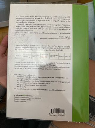 Libro de frances preparacion para el Delf B1