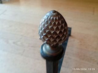 CHIMENEA soportes troncos