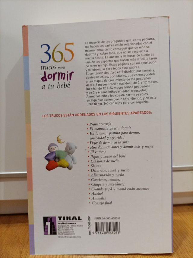 365 trucos para dormir a tu bebé