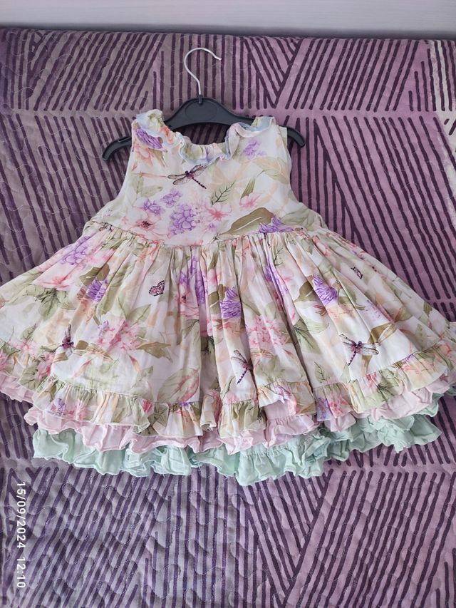 Vestido Sánchez de la vega talla 3 años 