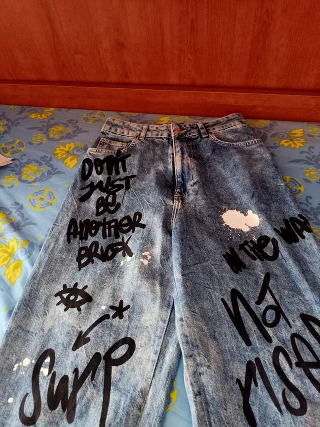 Jeans donna particolari