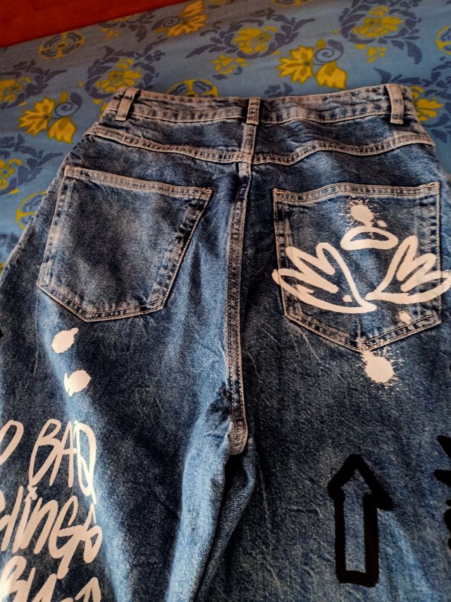 Jeans donna particolari