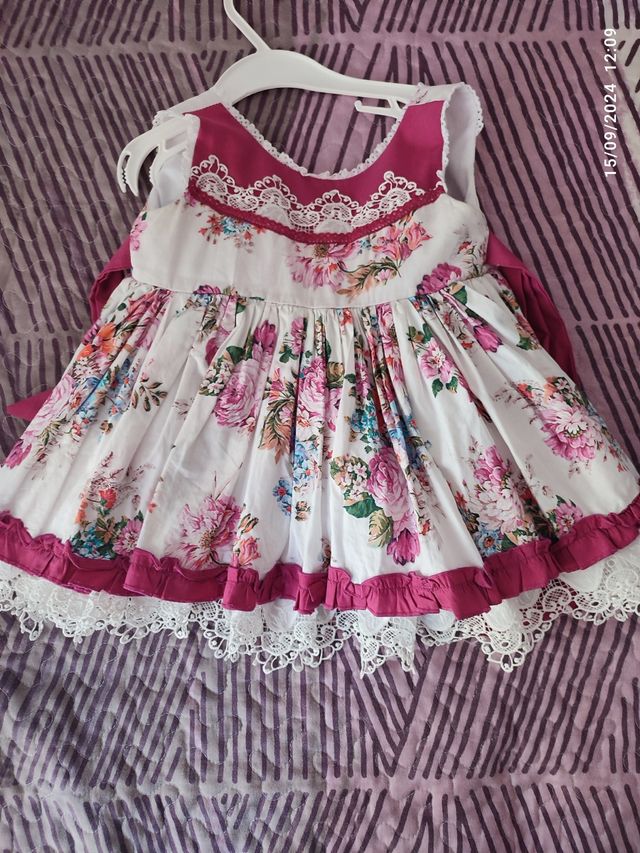 Vestido Sánchez de la vega talla 3 años 