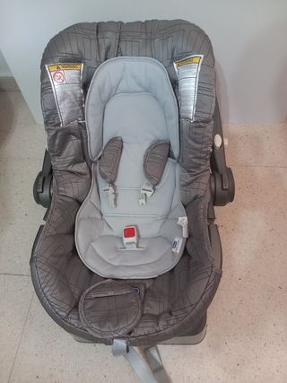 Chicco,.cochecito trio: silla, capazo, maxicosi.