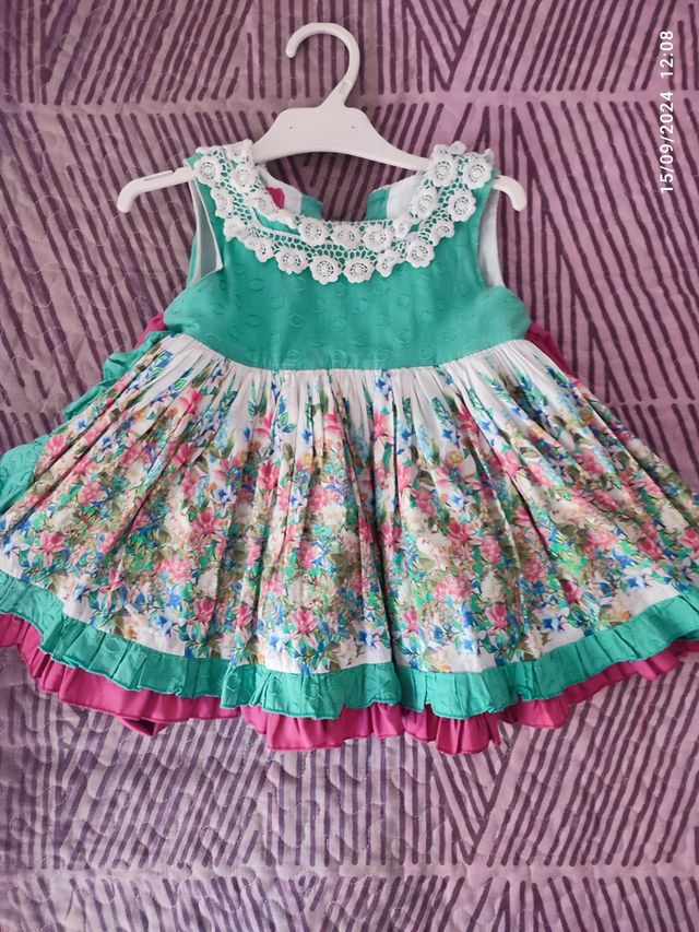 Vestido Sánchez de la vega talla 3 años 