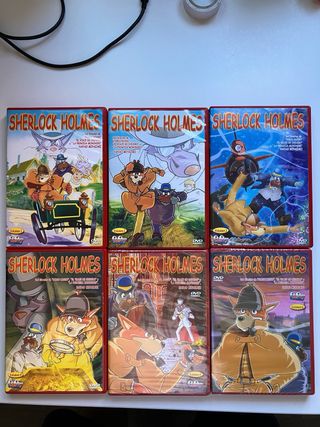 Colección completa de dibujos de Sherlock Holmes
