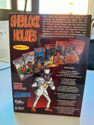 Colección completa de dibujos de Sherlock Holmes