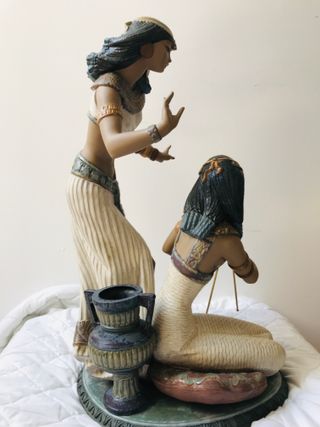 Danzarinas del Nilo figura decorativa